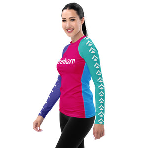 Womens Ytrehorn Rash Guard - Multi Color 1