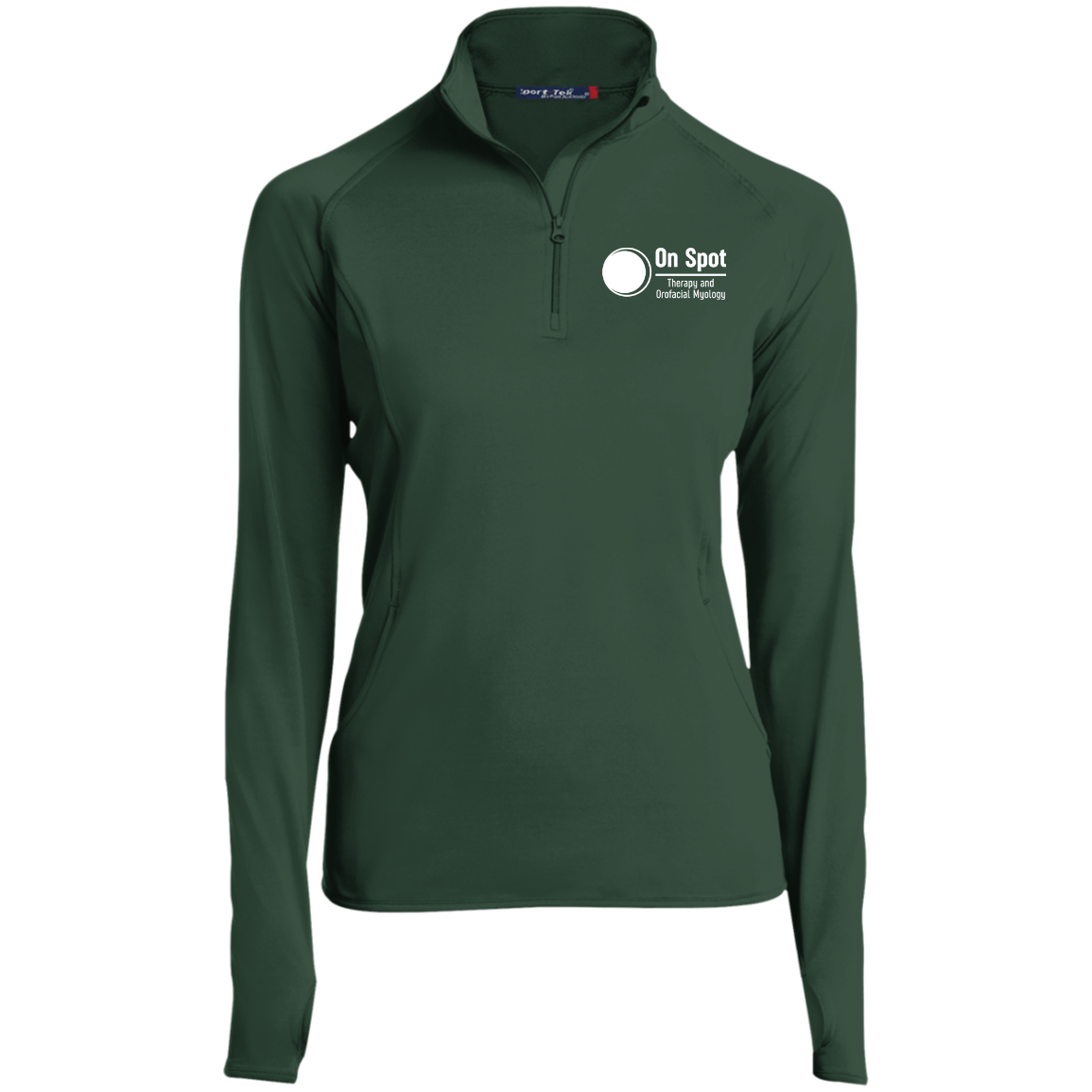 OS Womens 1/2 Zip Performance Pullover