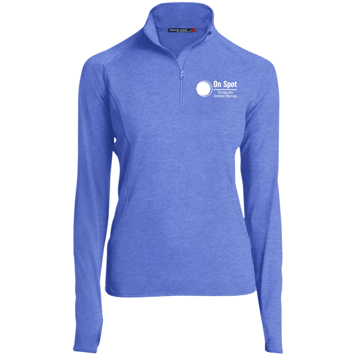 OS Womens 1/2 Zip Performance Pullover