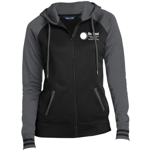 OS Womens Sport-Wick Full-Zip Hooded Jacket
