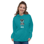 Fury United AOP Teal Hoodie