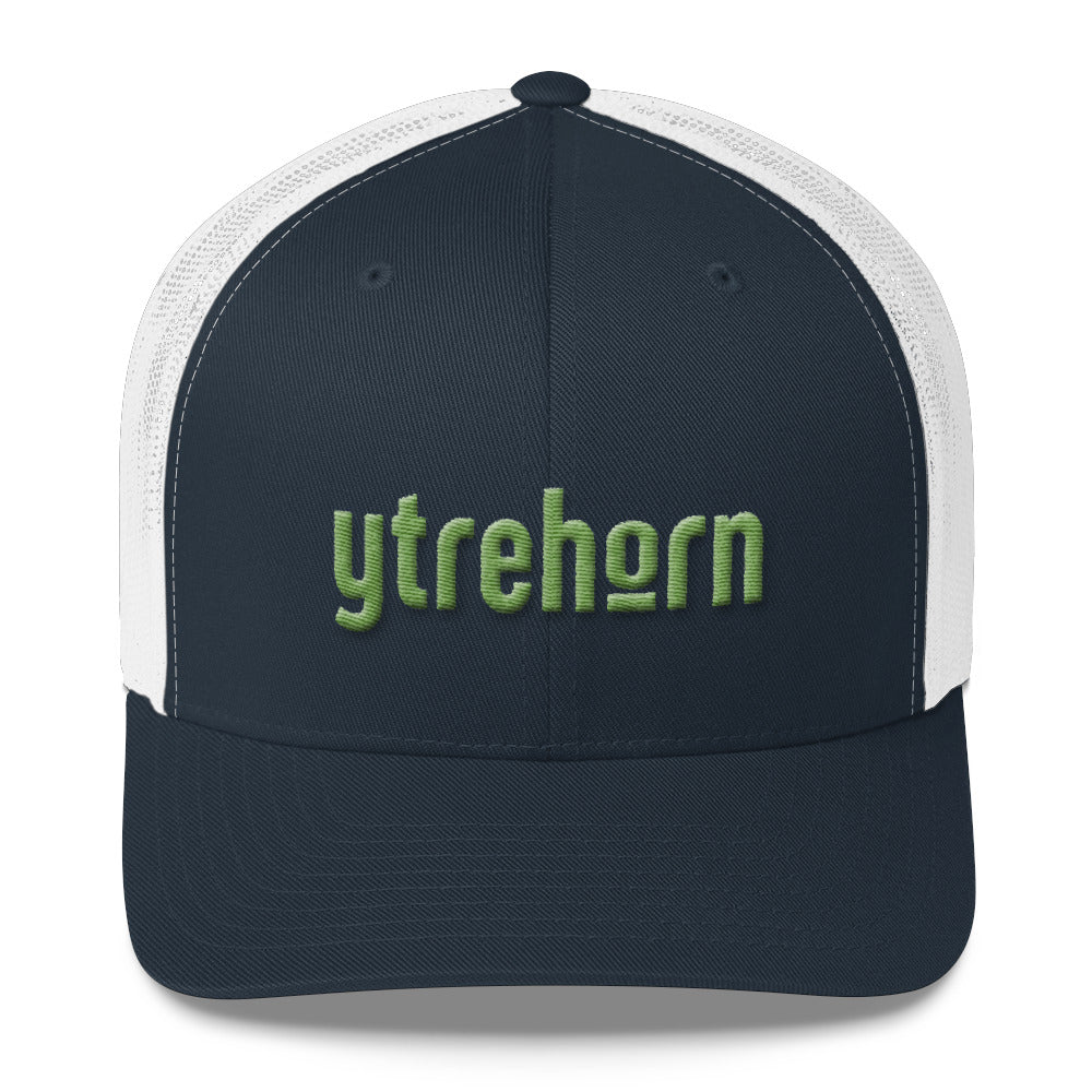 YTREHORN SNAPBACK TRUCKER HAT (GREEN)