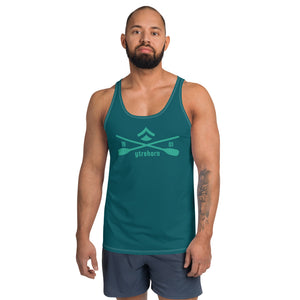 MENS OAR TANK (TEAL)