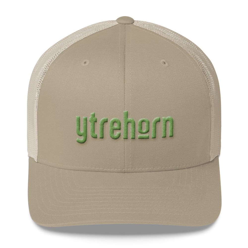 YTREHORN SNAPBACK TRUCKER HAT (GREEN)